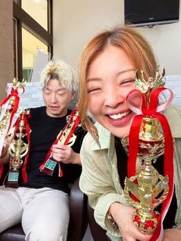 デザイニングヘアードゥ(designing hair Deux)の写真/【関西大会などでメンズカット/バリアートなど優勝歴あり☆】あなた史上最高のカッコイイを作り上げます☆