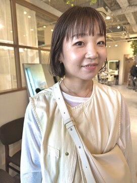 マッシュ グランバーズ 布施(MASHU GRANDVASE) ニュアンス内巻きボブ