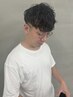 【メンズ】カット+パーマ＋マーブ　￥9,900～