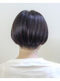 ショートボブ/刈り上げ/ワイドバング/前さがり/黒髪/豊橋/田原