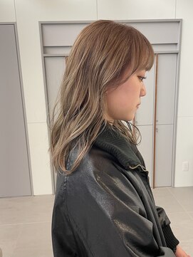 ローレンアオ(LOREN AO) 【LOREN AO】ミルクティーベージュ/ブリーチ/ハイトーン