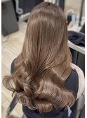 Mako / マロンベージュ 透明感カラー ブリーチなし