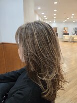 松本平太郎美容室 立川店 【立川 セミロングレイヤー ハイライト 30代40代50代60代◎】