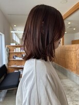 イノセンス(INNOSENSE)&nbsp;くびれボブ ピンクブラウン