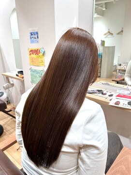 リエート 四条河原町(Lieto) 髪質改善トリートメント20代30代40代アッシュブラウン