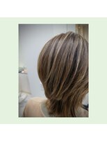 ヘア ポジション HAIR Position 大館西店 デザインカラー×レイヤー