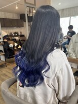 ヘブンリー(heavenly)&nbsp;ネイビーブルーグラデーション/ブルーブラック/ルーツカラー