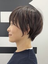 ブレス ヘアデザイン(BLESS hair design)&nbsp;静岡ショートカット白髪染め切りっぱなしボブ大人ショートボブ