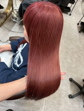 ロンドルピナス 小倉(Lond Lupinus) 顔型別ヘアスタイル特集 /チェリーブラウン /ミニウルフ/北九州