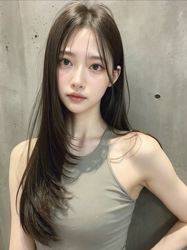 シン 船橋店(sin) レイヤーカット/顔まわりレイヤー/ 髪質改善