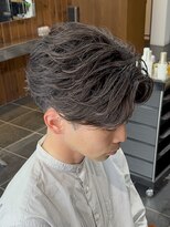 ルアン 大分駅店(ruen) 大分メンズセンターパートフェザーパーマフェザーショート