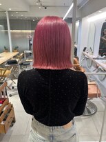 ロマリア 渋谷 渋谷宮益坂(Lomalia)&nbsp;【Lomalia渋谷】美髪イメチェンケアブリーチ外ハネボブピンク