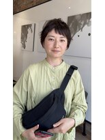 ホヌン 茅ヶ崎(Honnun) ショート×パーマでナチュラルお洒落/茅ヶ崎