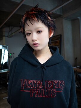 ギークス(GEEKS) 【GEEKS渋谷】渋谷/お任せデザインカラー/レイヤーショート/小顔