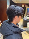 韓国風カルマパーマ メンズ韓国ヘア メンズカット 原宿 表参道