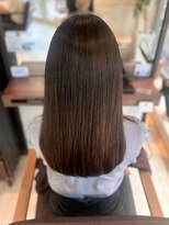 ヘアリゾート粋 ティガ 池袋店(tiga) 艶髪ロング/透明感ブラウン/ストレート/髪質改善