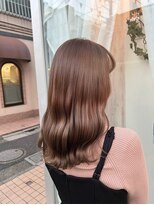 ルパラディ(leparadis)&nbsp;[le paradis]１～２ブリーチで作るミルクティーブラウン