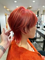 ヴィスト バイ レボ(VIST by REVO) ピンクベージュ/アンブレラカラー/クールショート/前髪/新松戸