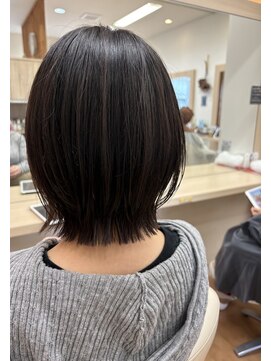 アメイジングヘアー 中沢店(AMAZING HAIR) パツっとレイヤーボブ