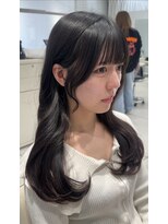 ラミ(L'ami) 《吉田光ノ丞》結んで可愛い顔周り/くびれヘア/ダークグレージュ