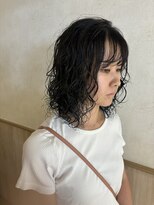 パーク(PAAQ)&nbsp;レイヤーパーマミディアムパーマ藤沢パーマ