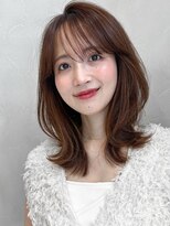 アグノス 青山(Agnos) 前髪デジタルパーマ20代30代40代◎美髪レイヤーカット愛され