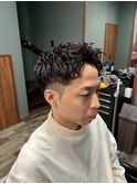 MEN'S/スキンフェードカット/アイロンパーマ/流山おおたかの森
