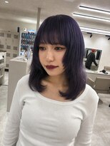 ツキ 横浜店(tuki) 横浜で叶えるパープルアッシュレイヤー