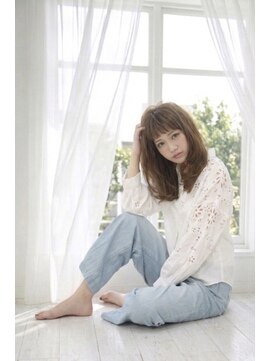 ワーフ ウエスト(wharf west) 【wharf west】大人かわいい×ゆるふわセミディ