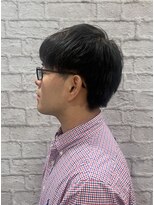 グレイスフルバーバー 赤坂見附店 ノーセットでも収まるヘアスタイル