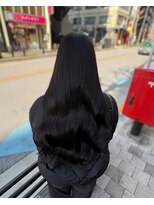 ヘアーサロン ウィング(HAIR SALON Wing)&nbsp;赤坂＊暗めラベンダーグレージュブリーチなしメテオ髪質改善