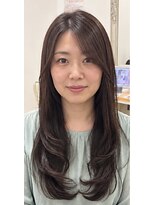 ヘアアトリエ ナイン 岡部店(hair atelier nine) ハッシュカット/グレージュ/ツートンカラー/福島市