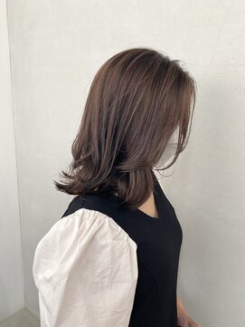プラグ ヘアーデザイン 大名店(PLUG hair design) ミディアムボブ
