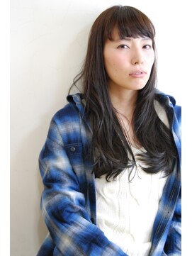 ディンプル(DIMPLE) 大人気イルミナカラーで艶感UP!　ルーズウェーブロング