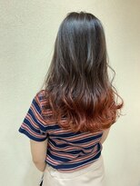 マール(marl)&nbsp;【marl.】グラデーション×オレンジ