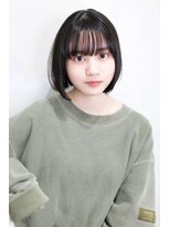 デヴェロペ(Devellope.)&nbsp;【Devellope.】シンプルボブ　シースルーバング