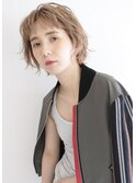 ショートカット　マッシュショート　アッシュブラウン　奈良