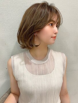 アフロート エル 錦糸町(AFLOAT L) LallYou 錦糸町 シースルーバング ミルキーベージュ