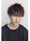 【men’s salon dot. Tokyo】艶パーマ×ショートマッシュ
