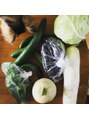 ヘアサロントワ(10wa)&nbsp;お客様から頂いた野菜を沢山！嬉しかったです！