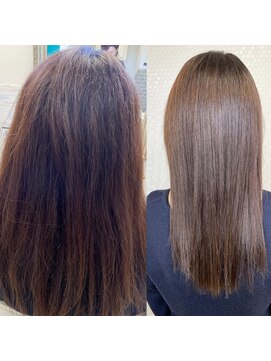 ヘアーアンドメイク ドレス(DRESS) 美髪矯正ストレート