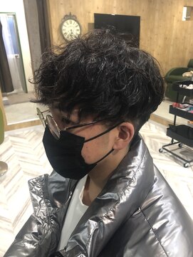 ネバーランド(NEVERLAND) メンズ波内パーマ