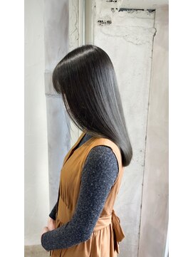 アリー 原宿 表参道(ALLY) [ALLY松村]ブリーチなし☆オリーブグレー