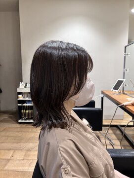 クローゼット 新宿(closet) イメチェンチェリーブラウン[髪質改善/ヘッドスパ白髪染め/新宿]