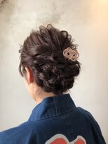 アルベリーヘアーアンドスパ 掛川中央店(ALBELY hair&spa) お祭りヘアセット