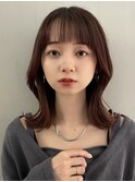 艶髪暖色くびれミディアム【肥田亜沙美】