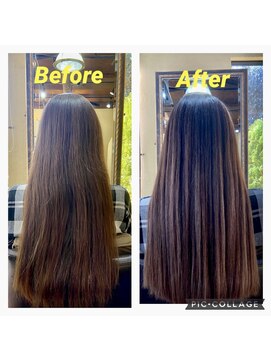 美容室 ホワイトボックス 本店 酸性ストレート