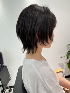 スミ(sumi) ウルフカット/長崎ウルフカット/ウルフヘア/20代30代40代◎岩田