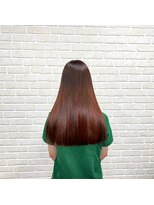 アボックス(abox)&nbsp;切りっぱなしロング×オレンジインナー