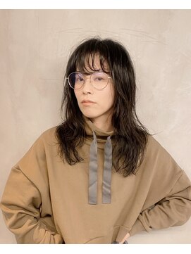 ハウスアインス(HAUS eins) 【TOMA】ニュアンスパーマ/前髪あり/ナチュラルブラウン/パーマ